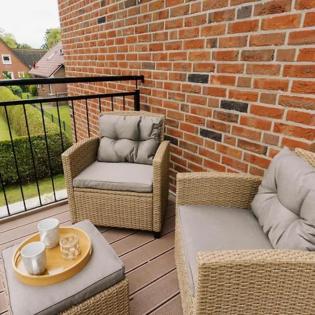 Küsten De Diek - 2 Direkte Deichlage, Hafenblick, Balkon, 77qm Apartment *